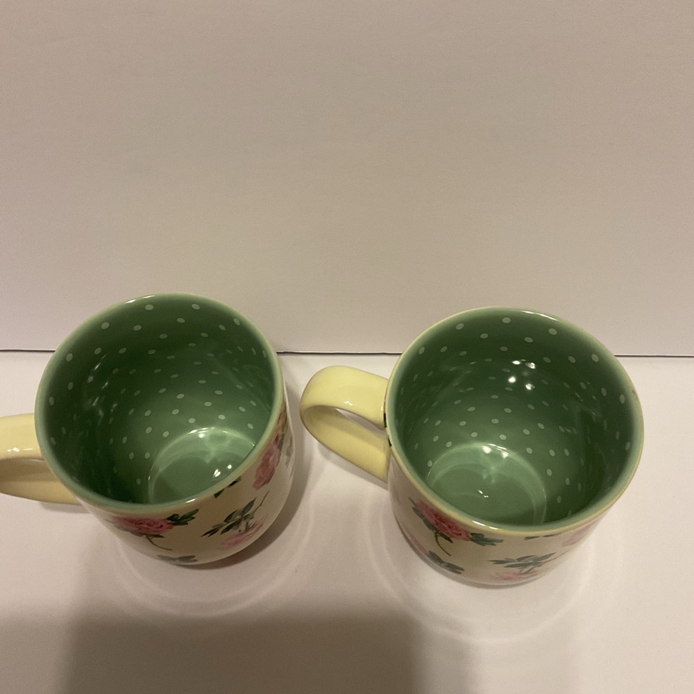 Matilda Jane Mix & Mingle 18 oz 2 Coffee Tea Mugs Bundle Floral Garden Rose - Picture 3 of 9